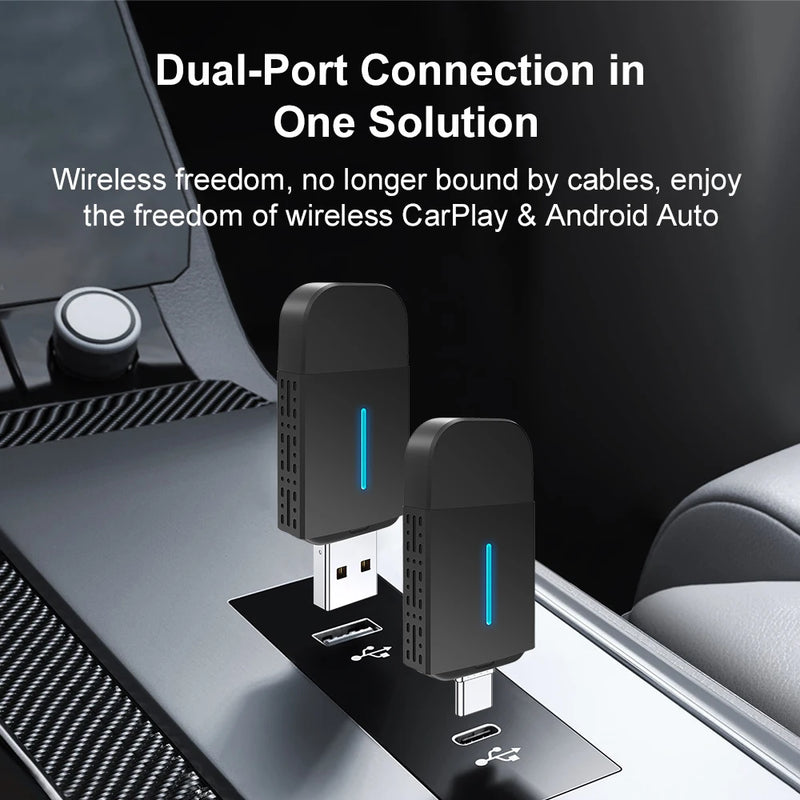 Wireless CarPlay & Android Auto Adapter