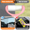 Comparison of a magic cleaning cloth against other wet towels, showing cleaning ability differences.
