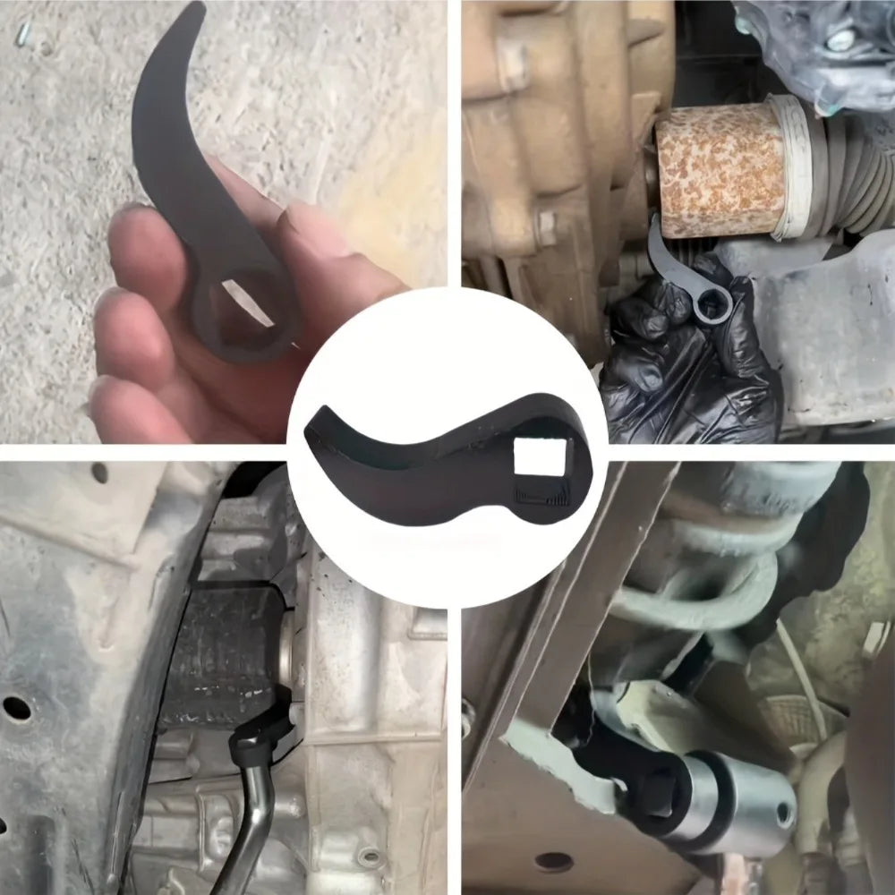 Angle-Type Half Axle Disassembly Tool with Drive Pry Bar Adapter
