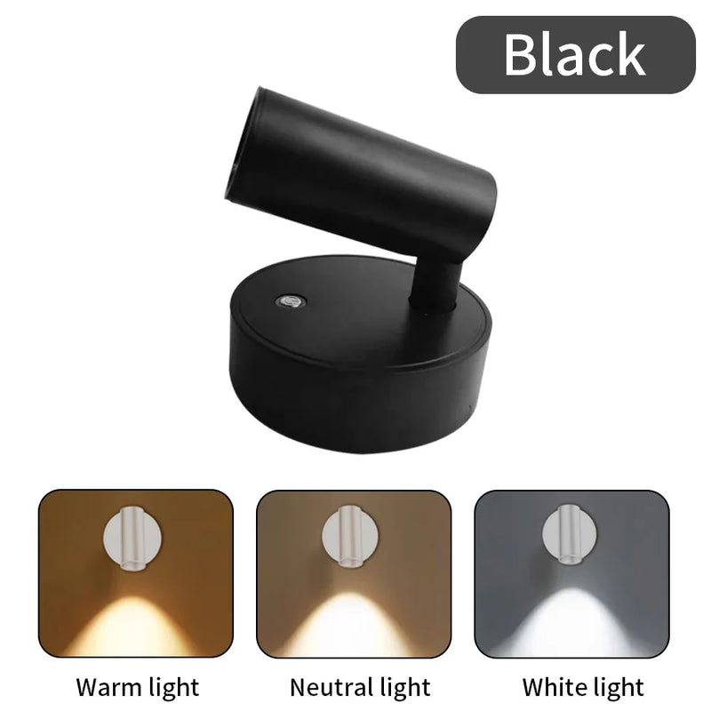 Rechargeable LED Magnetic Wall Light with Touch Switch