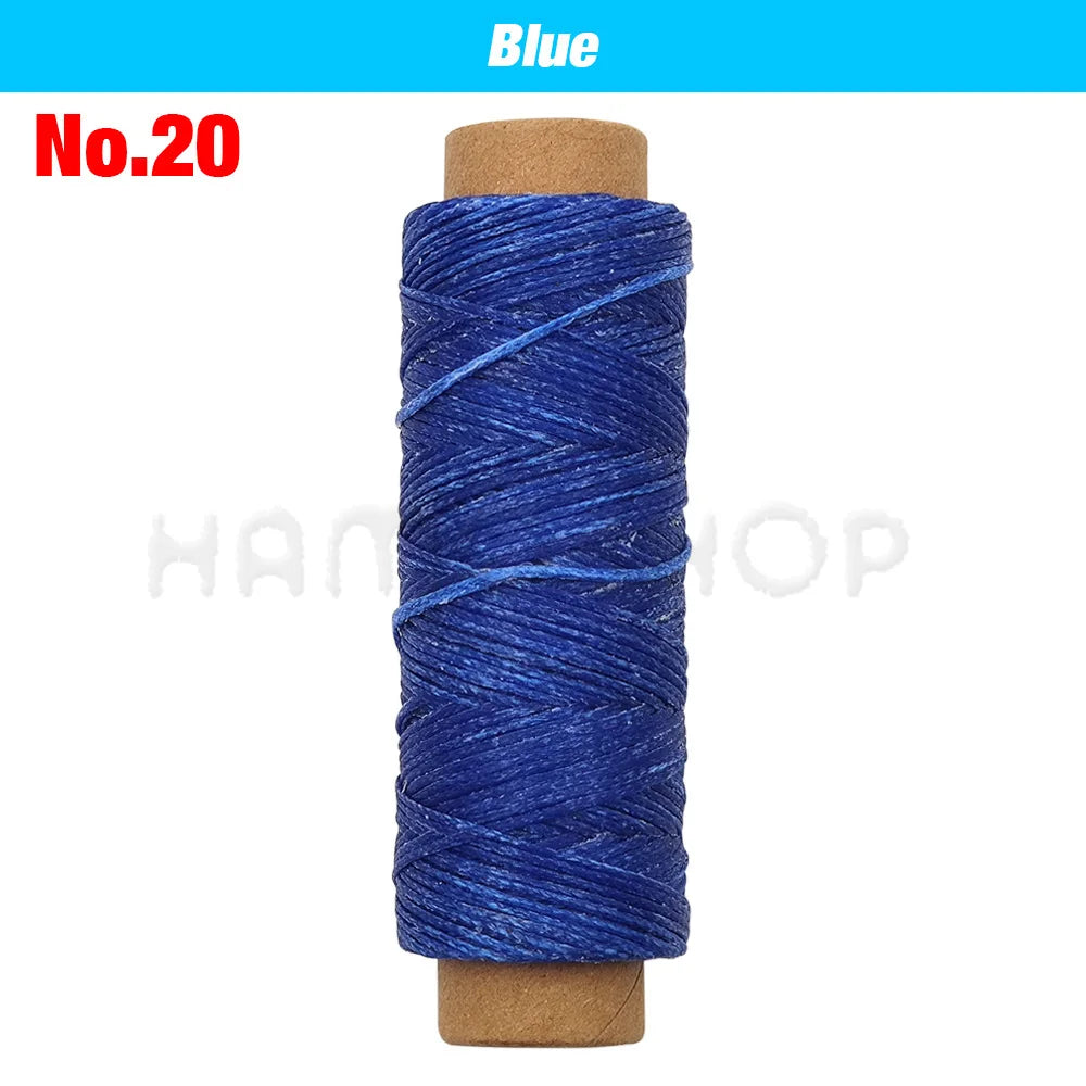 Flat Waxed Polyester Thread for Leathercraft and Sewing