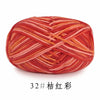 Section-Dyed Milk Cotton Yarn for Knitting and Crochet