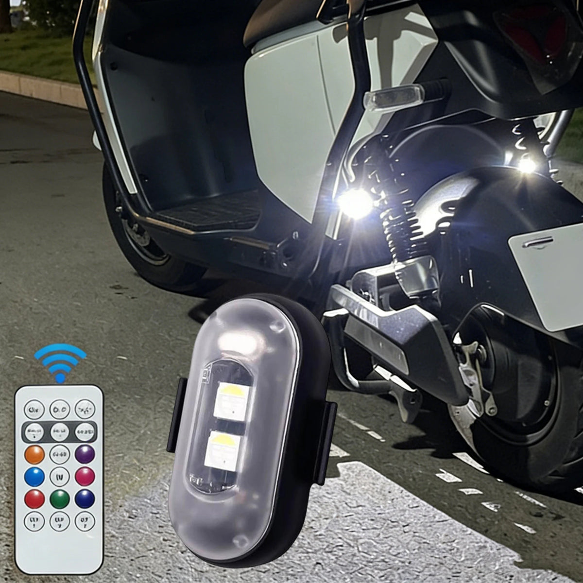 Wireless LED Strobe Lights with Remote Control