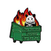 Cute Opossum Enamel Pin