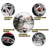 Bendable Wheel Cleaning Brush Set for Car Rims and Tires