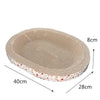 Oval Corrugated Cat Scratching Board