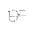 Durable Stainless Steel Nose Clip Body Jewelry
