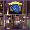 Book Nook DIY Wooden Miniature Kit with LED Lighting