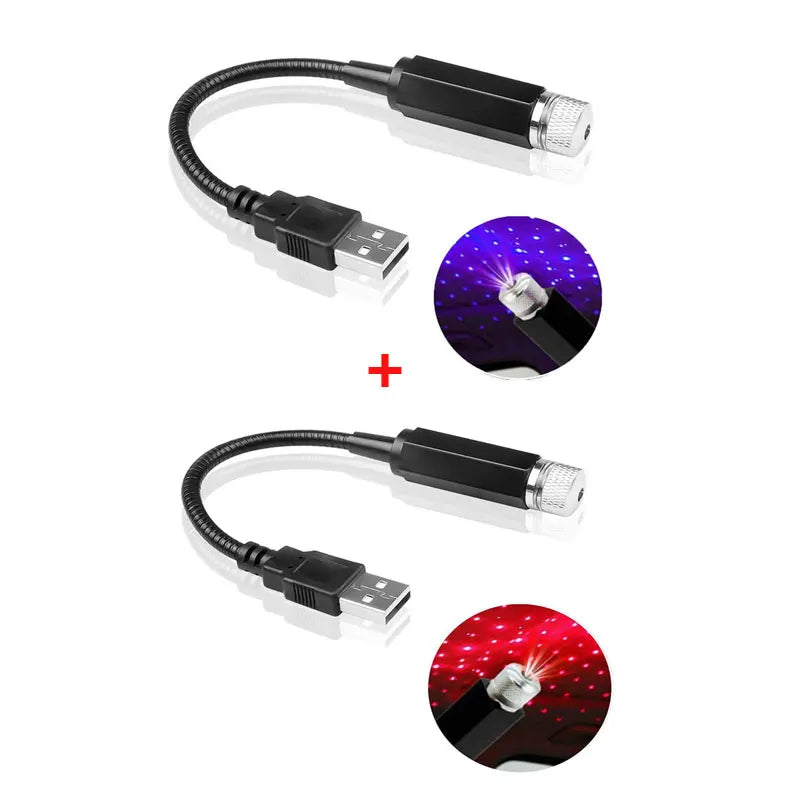 Mini LED Galaxy Star Projector Night Light