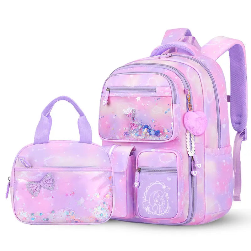 Sweet Cute 3-Piece School Backpack Set for Girls