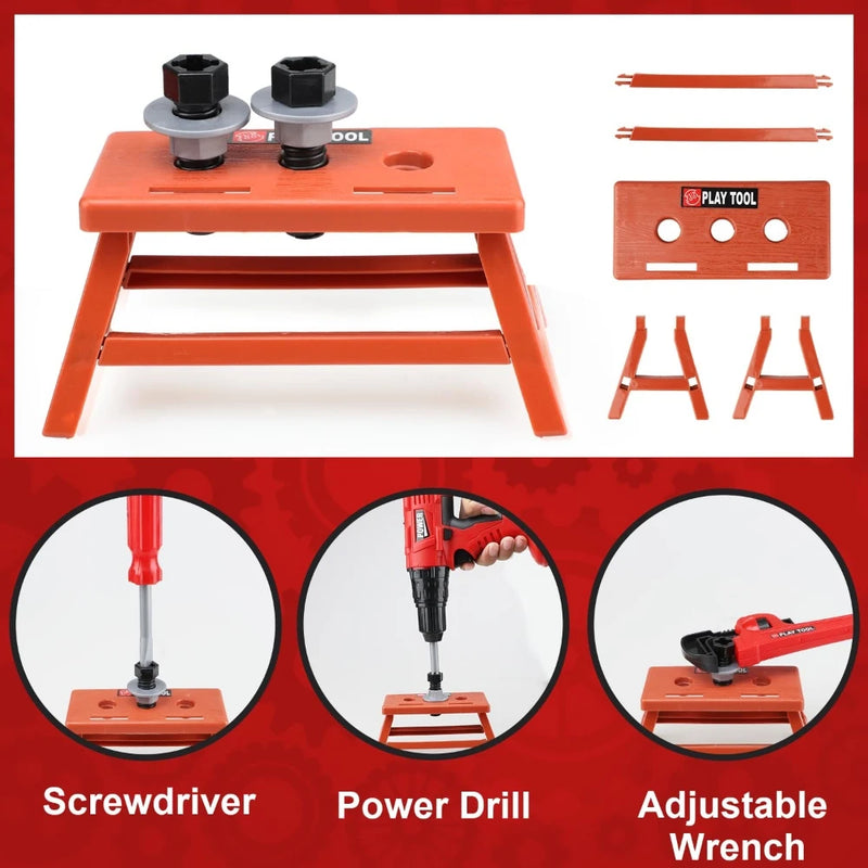 Electric Pretend Play Tool Set for Kids