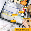 Clear Waterproof Zipper Document Organizer