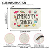 Compact Travel Toiletry Bag with Snack Pocket