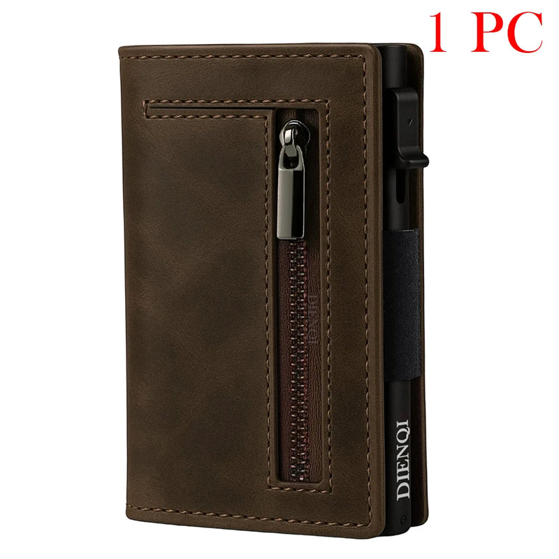 Slim RFID-Blocking Pop-Up Card Holder