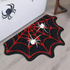 Halloween Spider Web Non-Slip Absorbent Door Mat