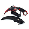 Blue Dragon Claw Folding Knife Model - 18cm Collectible Tactical Karambit