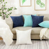 Soft Corduroy Striped Throw Pillow Cover