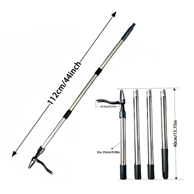 Ergonomic Stand-Up Weed Puller with Adjustable Handle