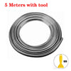 Roll of 5 meters of flexible car interior trim strips with a tool.