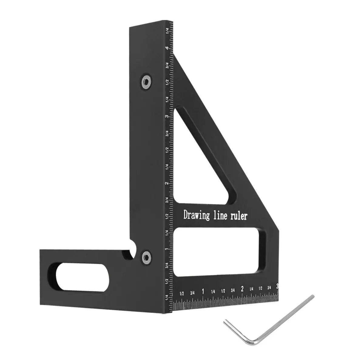 3D Multi-Angle Woodworking Square Ruler