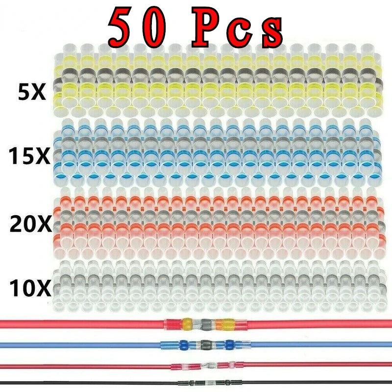 Waterproof Solder Seal Wire Connectors Kit
