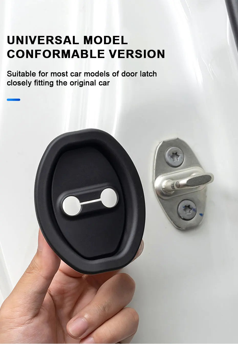 Silicone Car Door Lock Protector Covers (Set of 4)
