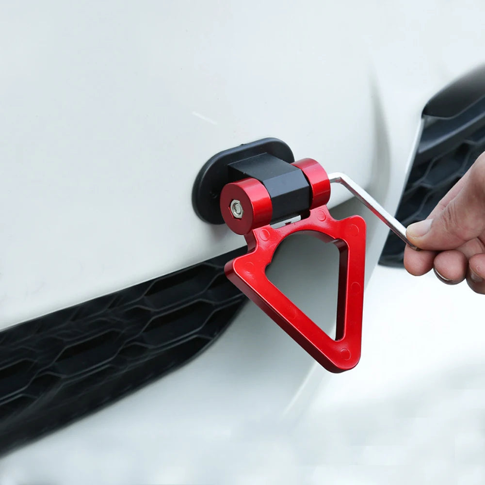 Universal Red Racing Style Tow Hook Decoration for Cars