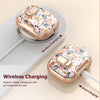 Silicone AirPods Case with Phone Stand and Security Lock