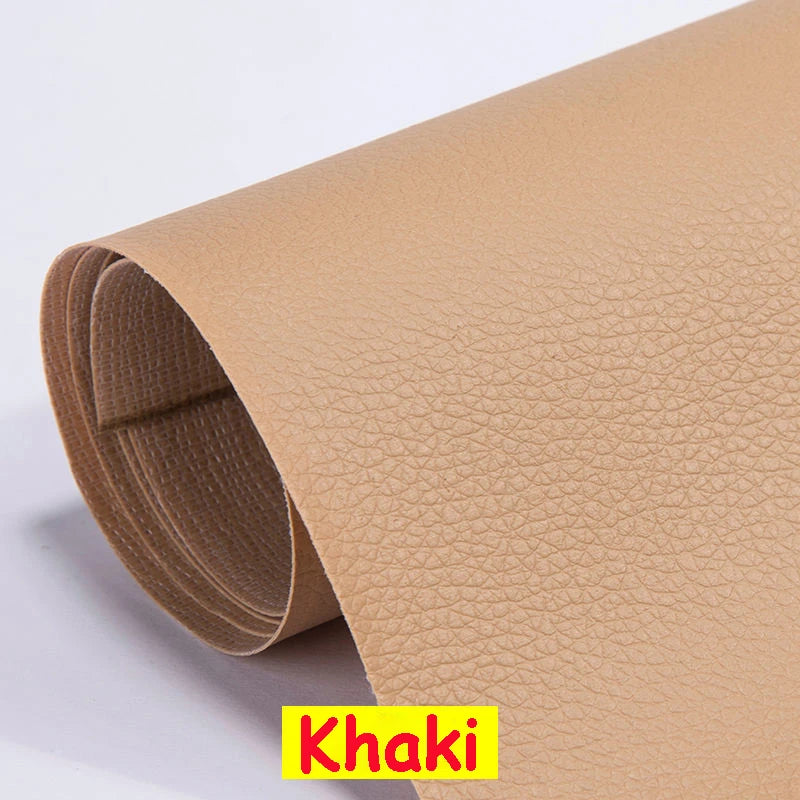 Rolle khaki selbstklebende PU-Lederreparatur-Patches