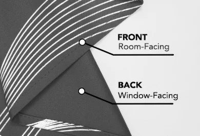 Silver Wave Pattern Blackout Curtains with Thermal Insulation and Noise Reduction