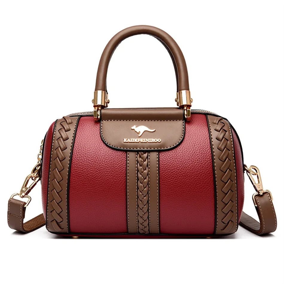 Luxury Leather Shoulder & Crossbody Bag for Women