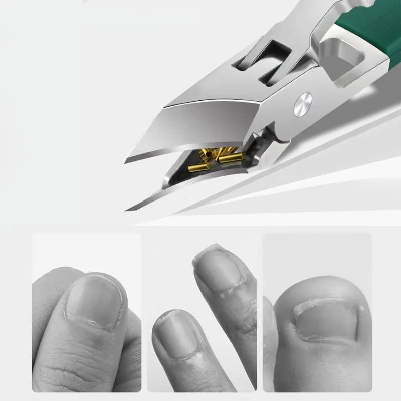 Precision Slant-Edge Stainless Steel Nail Clipper