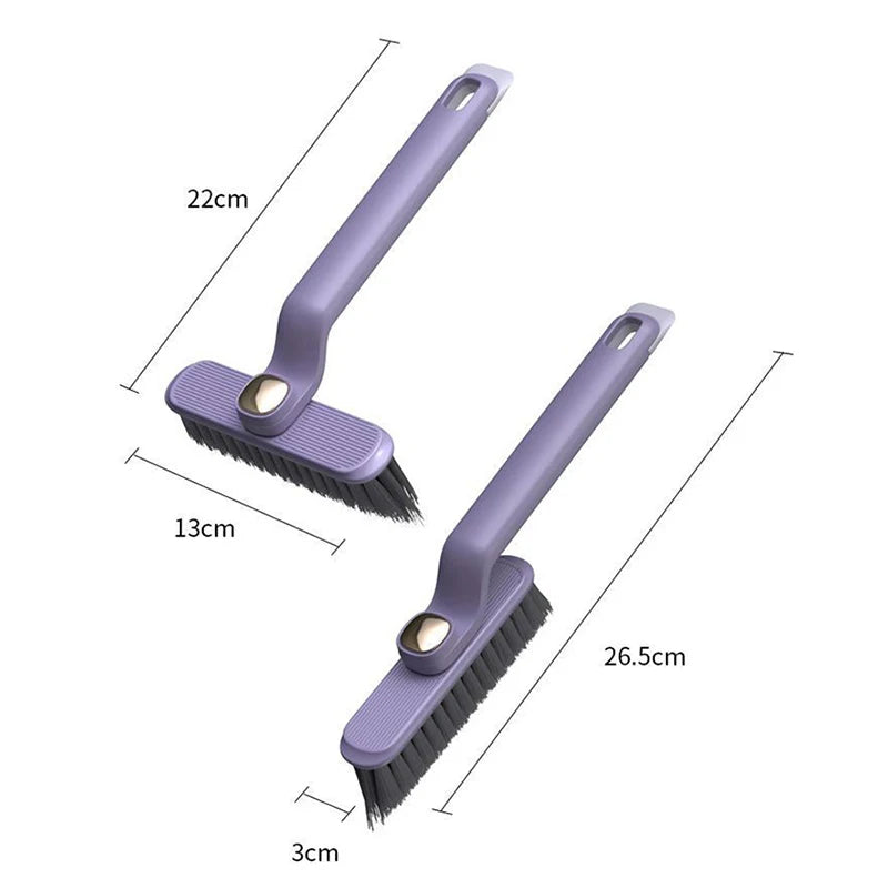 Rotatable V-Shape Crevice Cleaning Brush
