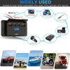 96W 4-Port USB Car Charger with Dual PD & Dual QC 3.0