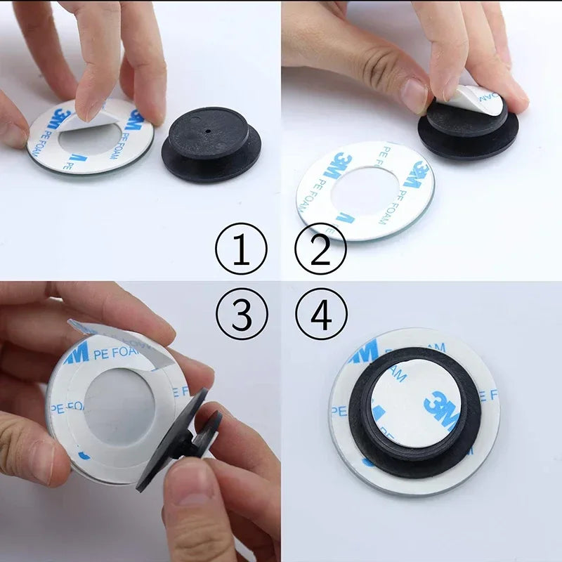 360° Adjustable Car Blind Spot Mirror – Wide Angle Convex Rear View Mirror