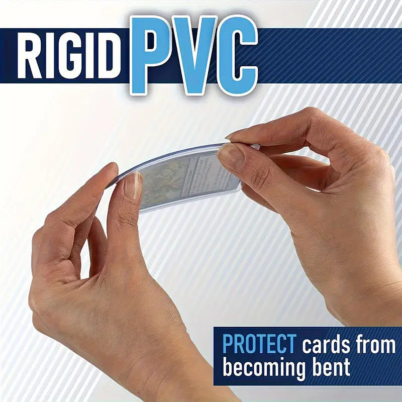 Rigid PVC Card Toploaders for Trading Card Protection
