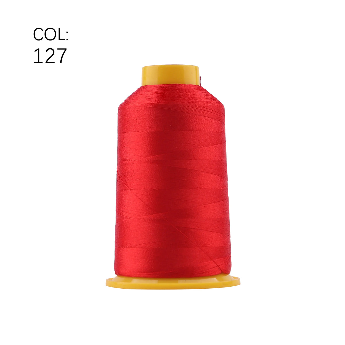 High-Tenacity Polyester Embroidery Thread (120D/2, 40wt) for Home & Industrial Machines