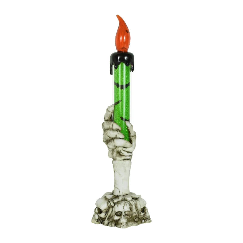 LED Skeleton Ghost Hand Candles for Halloween Decor