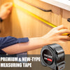5m Fluorescent Steel Tape Measure with Self-Locking Mechanism