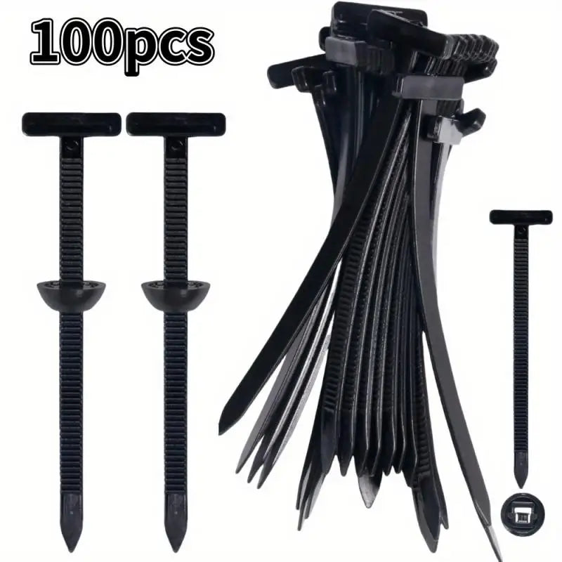 Self-Locking Nylon Cable Tie Buckles for Auto Panels