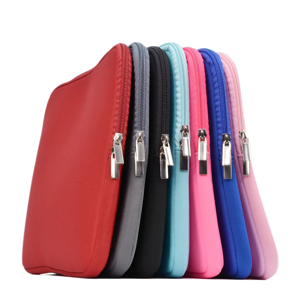Soft Cotton Laptop Sleeve with Padded Interior
