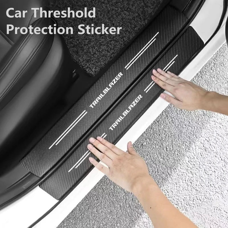 Carbon Fiber Protective Strips for Car Doors & Trunk