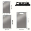Stainless Steel Cutting Board Set (3-Piece)