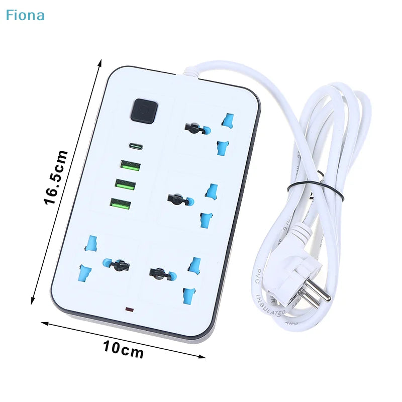 Universal Power Strip with Surge Protection