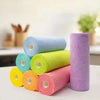 Reusable Microfiber Cleaning Wipes – 20 Sheet Roll