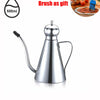 Stainless Steel Oil & Vinegar Dispenser Bottle