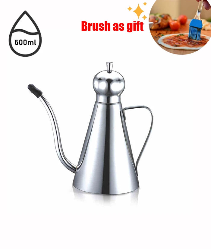 Stainless Steel Oil & Vinegar Dispenser Bottle
