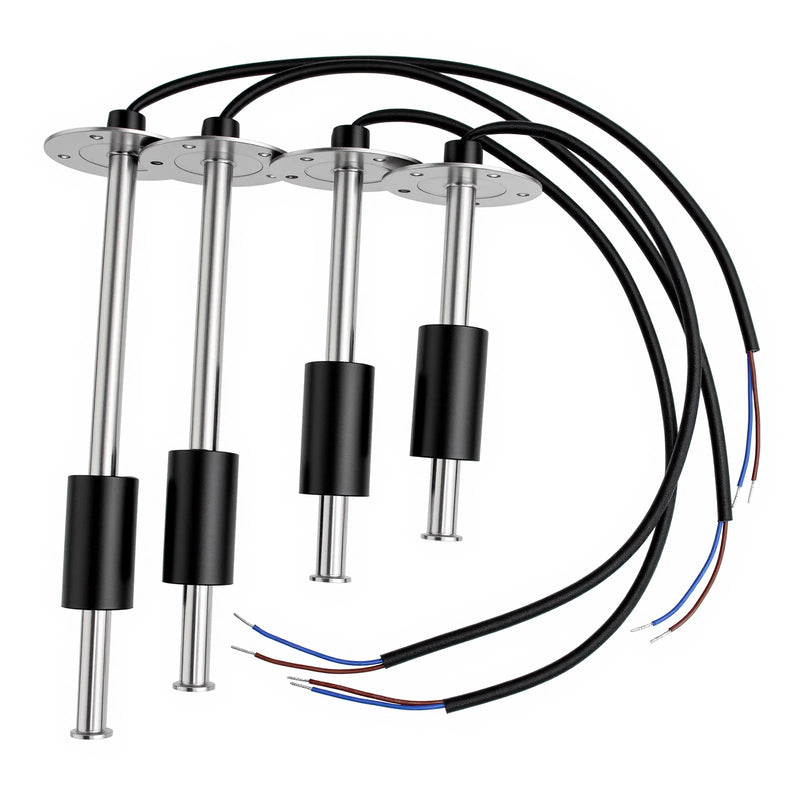 52mm Digital Water Level Gauge with 7-Color LED Display