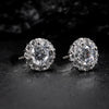 Pendientes de Aro con Zirconia Cúbica