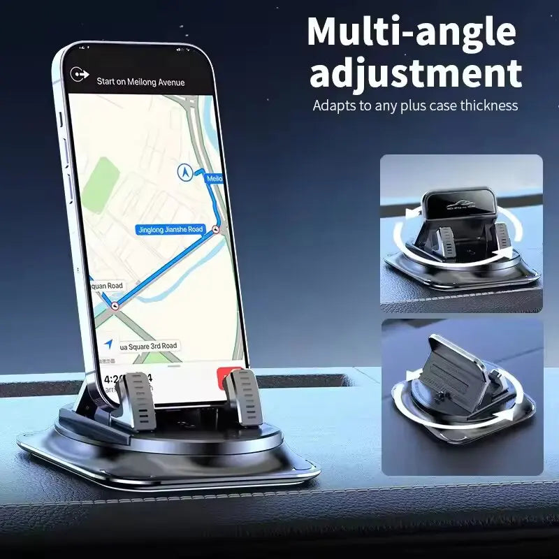 360-Degree Rotating Anti-Slip Car Phone Mount